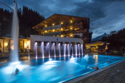 Das Freibad mit den Wasserspielen